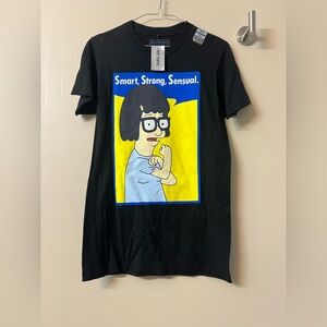 Tina Belcher/ Bob's Burgers "Smart, Strong, Sensual"  t-shirt by Ripple Junction